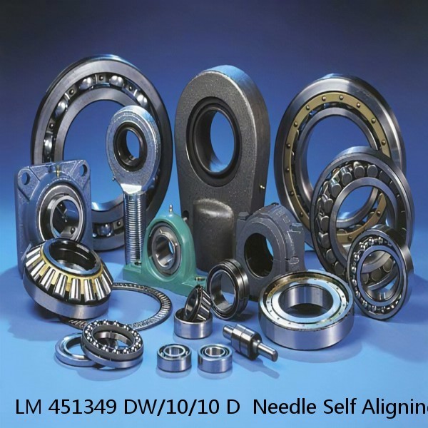 LM 451349 DW/10/10 D  Needle Self Aligning Roller Bearings #1 small image