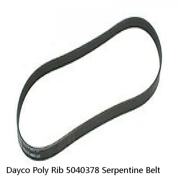 Dayco Poly Rib 5040378 Serpentine Belt #1 small image