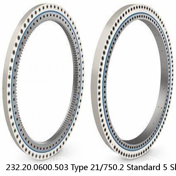 232.20.0600.503 Type 21/750.2 Standard 5 Slewing Ring Bearings #1 image