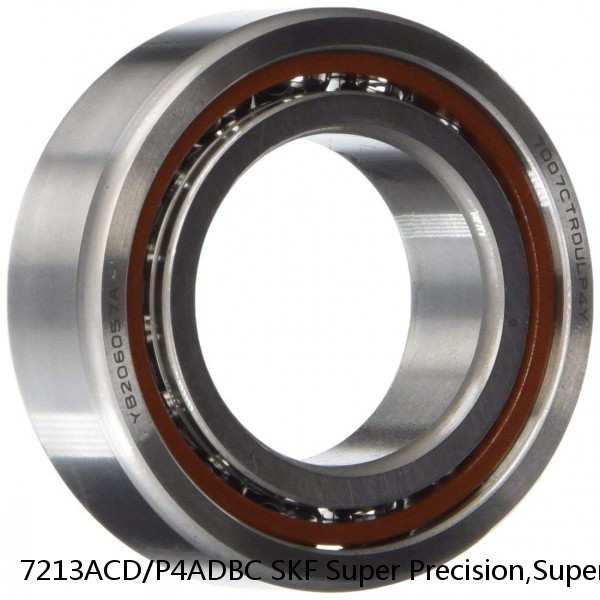 7213ACD/P4ADBC SKF Super Precision,Super Precision Bearings,Super Precision Angular Contact,7200 Series,25 Degree Contact Angle #1 image