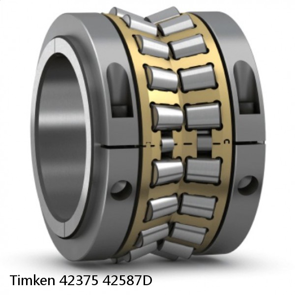 42375 42587D Timken Tapered Roller Bearing Assembly #1 image