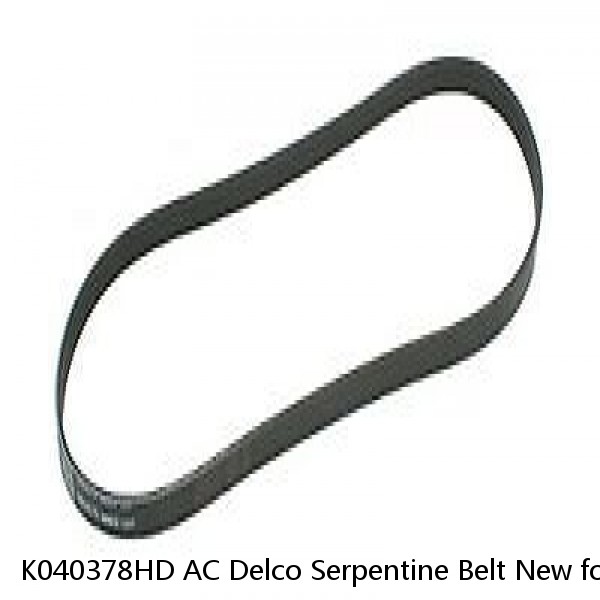 K040378HD AC Delco Serpentine Belt New for Chevy Avalanche Express Van Suburban #1 image