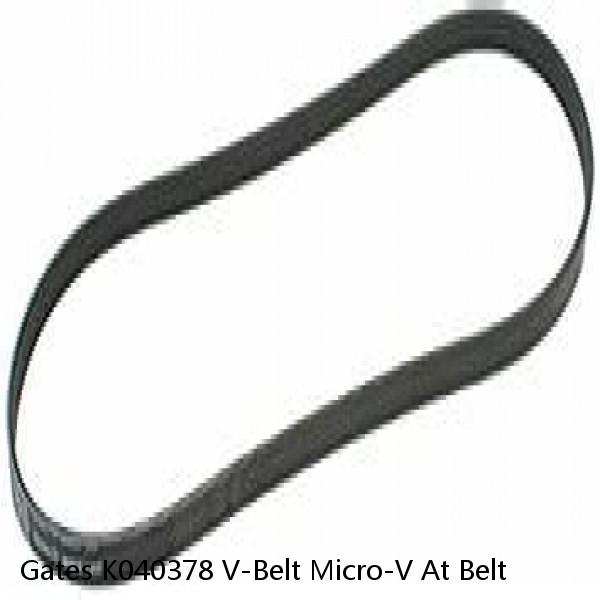 Gates K040378 V-Belt Micro-V At Belt #1 image